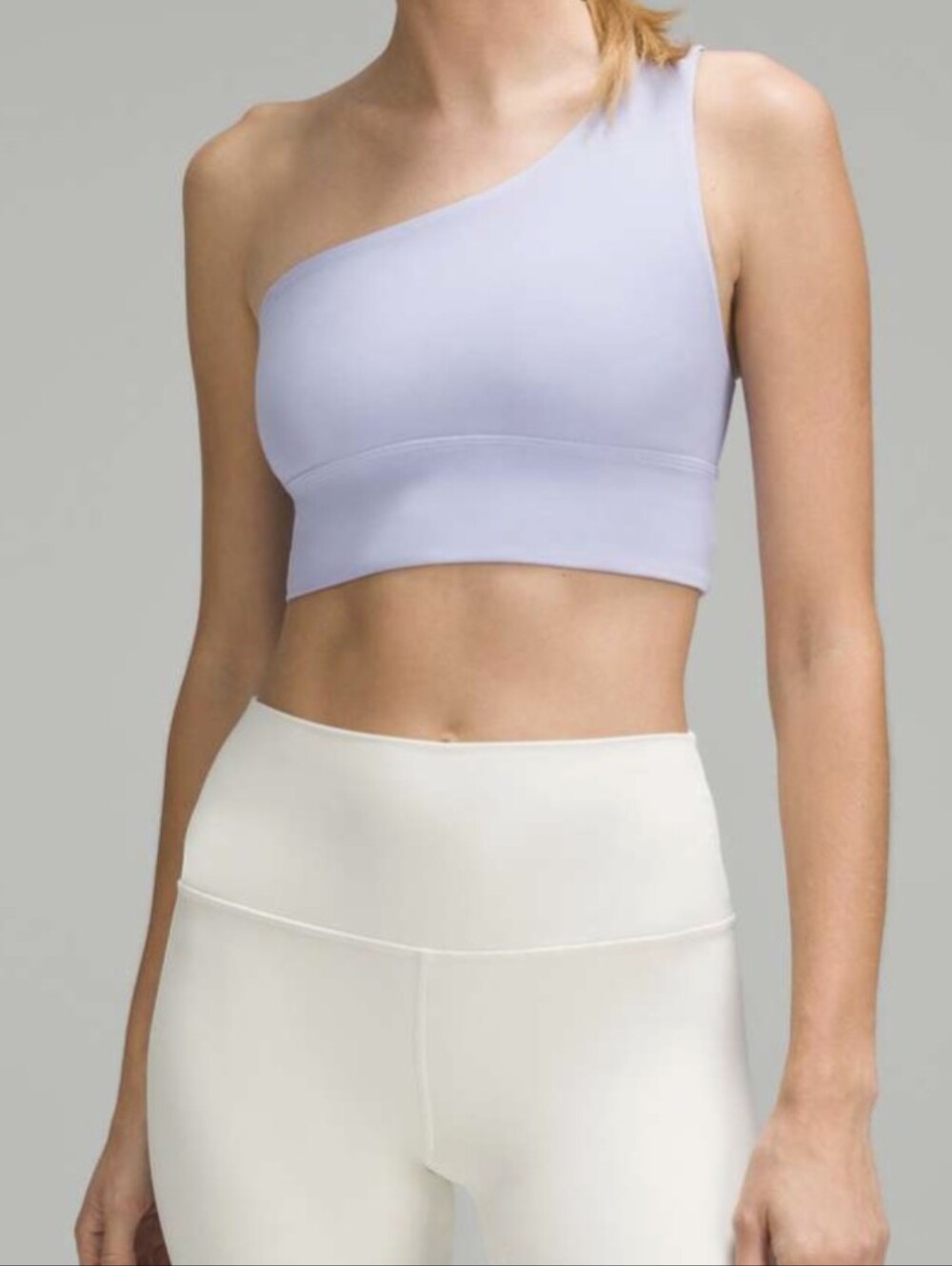 Lululemon Align Asymmetrical Bra Light Purple Size 6